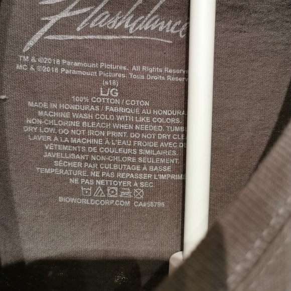 2018 Flashdance large T-shirt - Picture 2 of 2